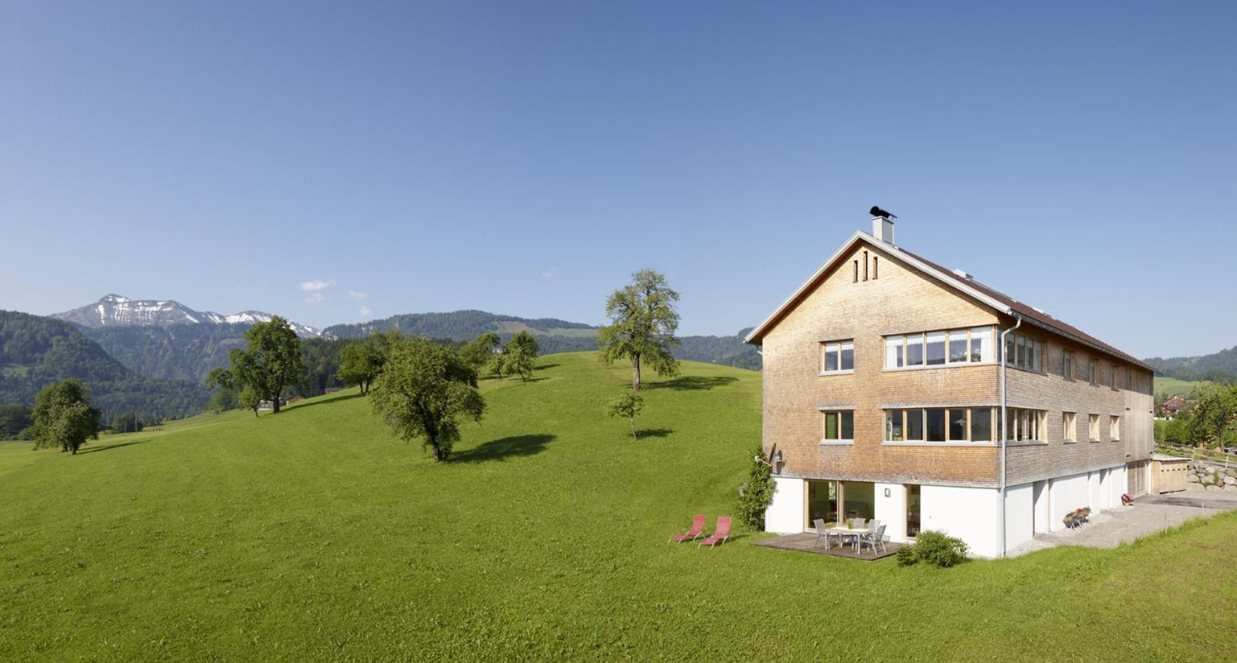 Schweizer Hof Villa Schwarzenberg im Bregenzerwald Exterior photo